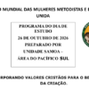 Programa do dia de estudo da Federação Mundial 2025-2026