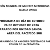 Programa de Día de Estudio de la Federación Mundial 2025-2026