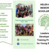 Helen Kim Memorial Scholarship Leaflet