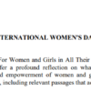 Bible Study for International Women's Day 2025